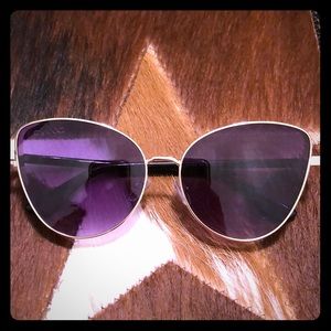 Dark purple lens Sunglasses